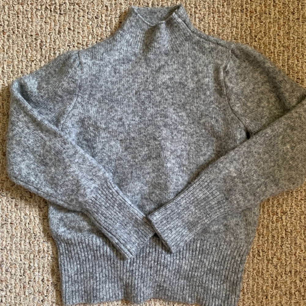 Gray Turtleneck
